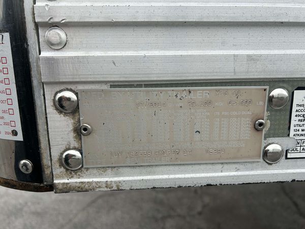 2015 Utility 3000R Multi-Temp Reefer Trailer - Thermo King SB-230