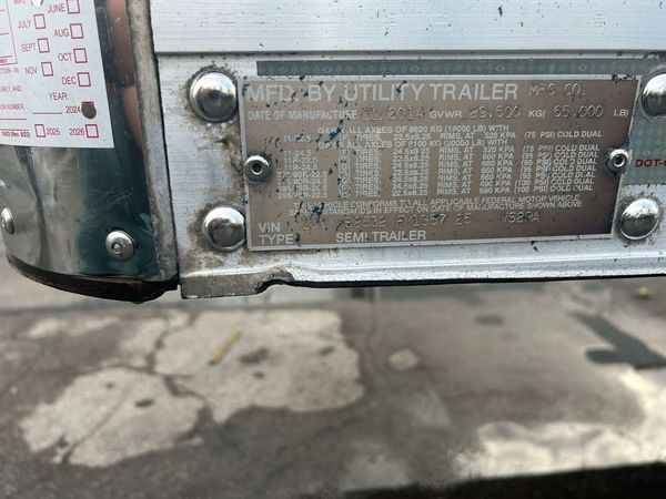 2015 Utility 3000R Multi-Temp Reefer Trailer – Thermo King SB-230