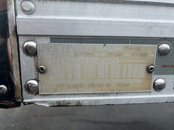 2015 Utility 3000R Multi-Temp Reefer Trailer – Thermo King SB-230