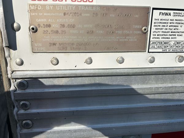 2015 Utility 3000R Multi-Temp Reefer Trailer – Thermo King SB-230