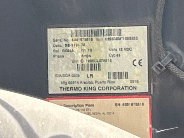 2011 Utility 3000R Reefer Trailer- Thermo King SB-110