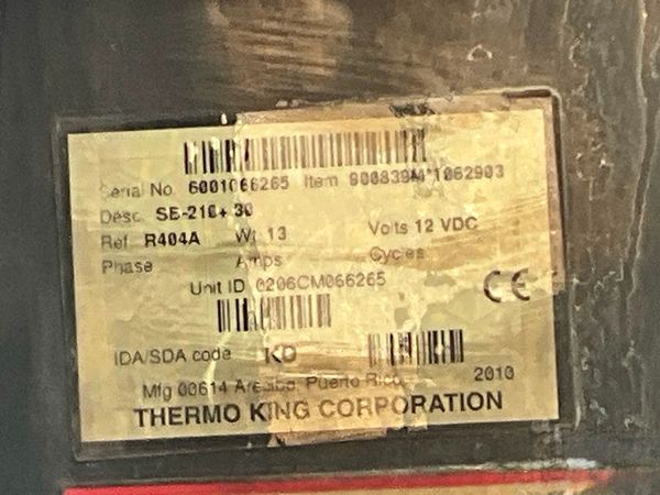 2011 Utility 3000R Reefer Trailer- Thermo King SB-210