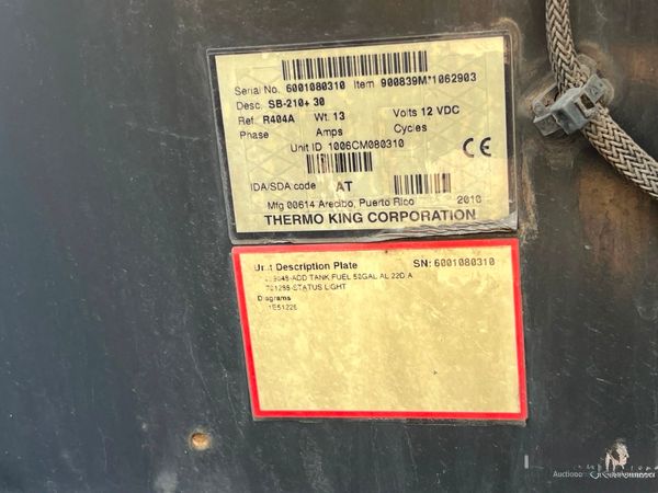 2011 Utility 3000R Reefer Trailer- Thermo King SB-210